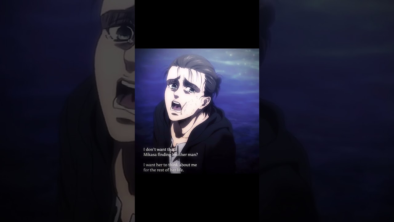 I wanna be with her💔💔 #anime #atackontitanedit #eren #aot #erenyeager #attackontitan #aotending…….