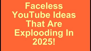 8 Youtube Niches For 2025 Riches