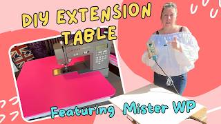 DIY Sewing Machine Extension Table (Easy & Budget Friendly)