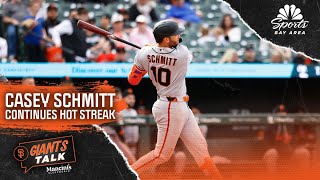 Giants Talk: Casey Schmitt continues his hot streak to start 2026 MLB season | NBC Sports Bay Area