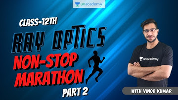 Class 12 Physics I Ray Optics I part 02 I One SHOT I Non Stop Marathon I Vinod Kumar