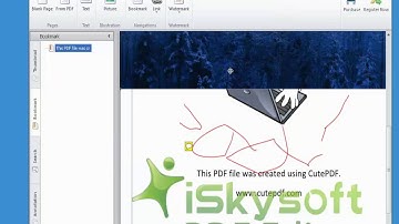 iSkysoft PDF Editor video tutorial