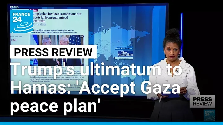 Donald Trump's ultimatum to Hamas: 'Accept Gaza peace plan' • FRANCE 24 English