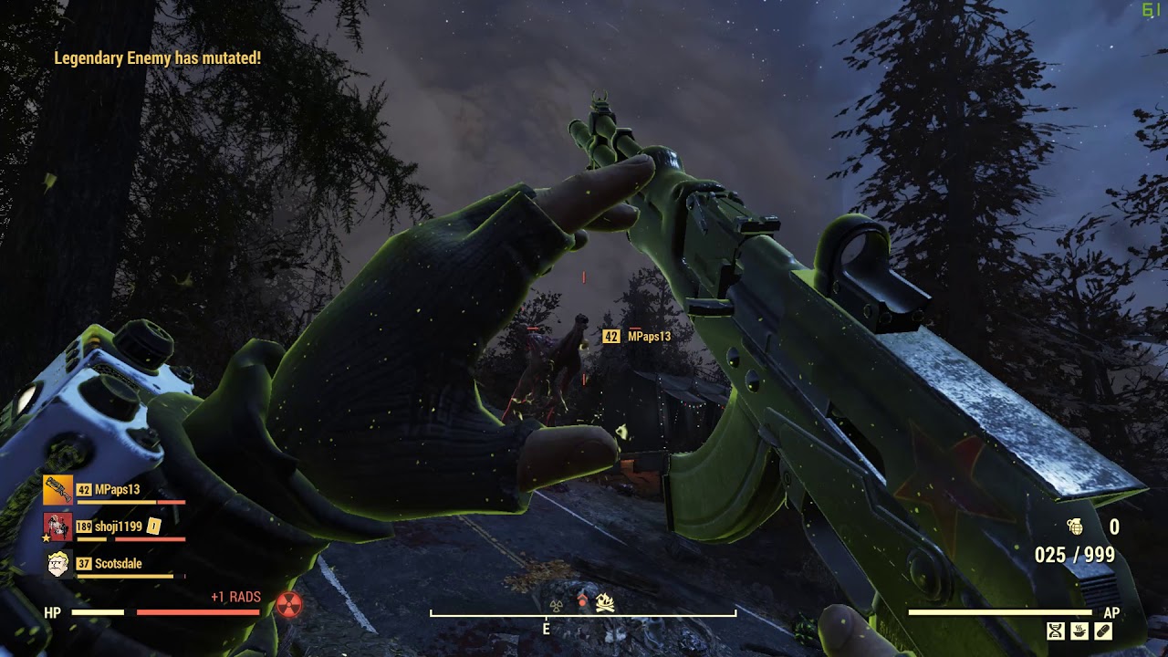 Fallout 76 Duo Wendigo Colossus Fight