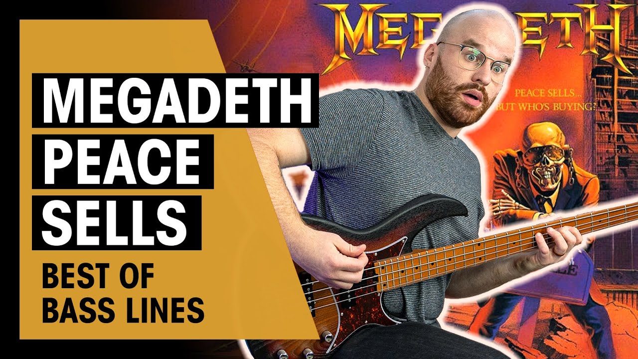 Megadeth - Peace Sells | Best of Bass Lines | @patrickhunter | Thomann ...