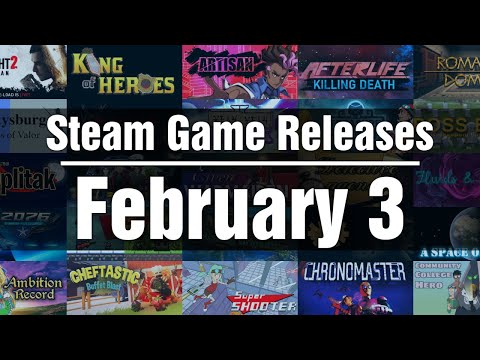 New Steam Games - Thursday February 3 2022