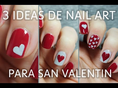 3 ideas para decorar tus uñas de San Valentín en menos de 5 minutos | FÁCIL