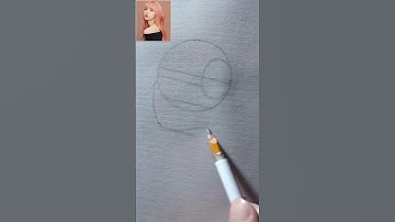 black pink lisa | loomis method drawing portrait #shorts #loomismethod