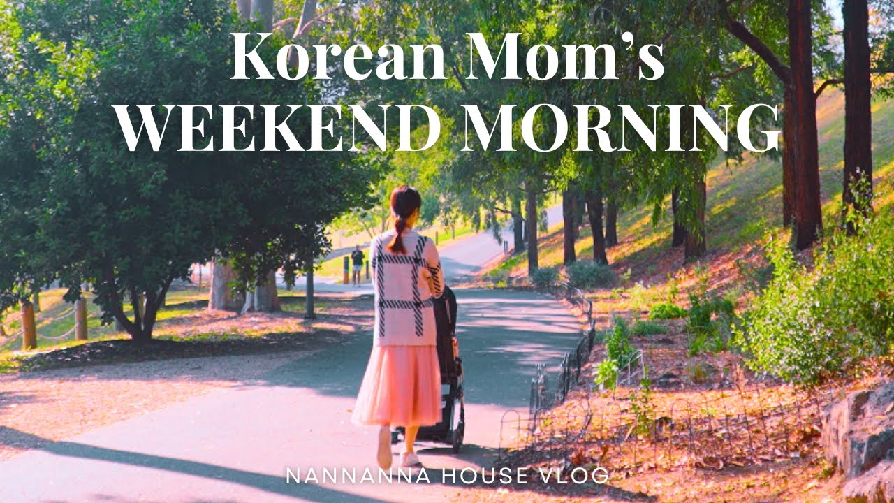 Korean Mom’s Cozy Weekend Morning🌞: Scenic Botanic Garden Walk, Korean street food and Husband Chats