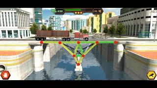 Bridge construction game || Best ofline game 2022 || all levels 1-20 || Android game play