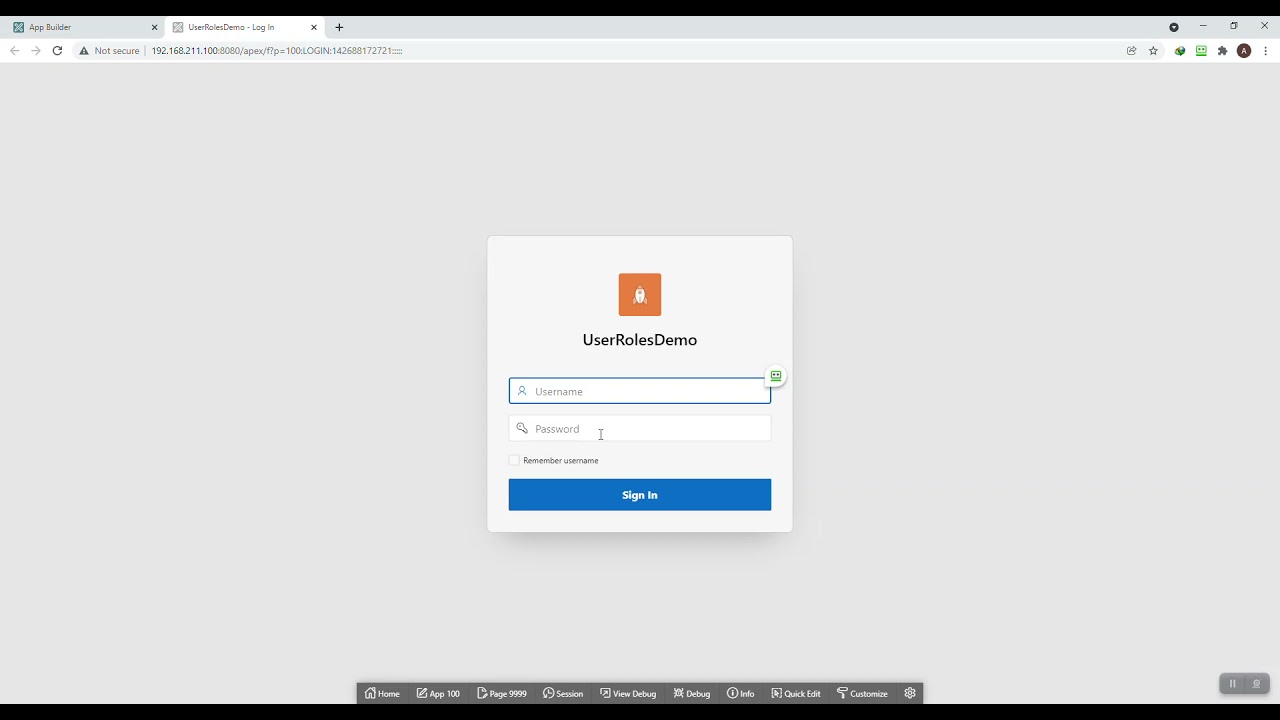 Oracle Apex Autherization صلاحيات المستخدم في أوراكل إيبكس
