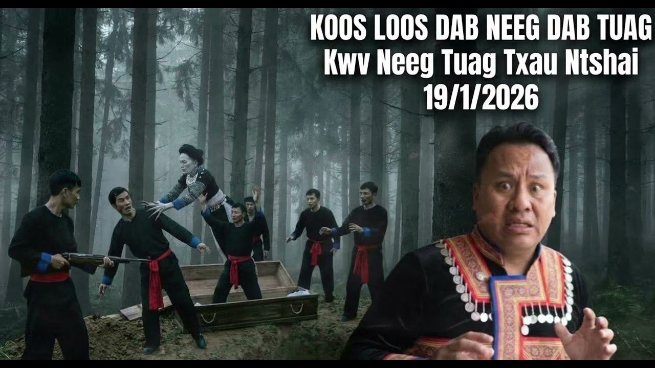Kwv Neeg Tuag Mus Faus _Koos Loos Dab Neeg Dab tuag 19/1/2026