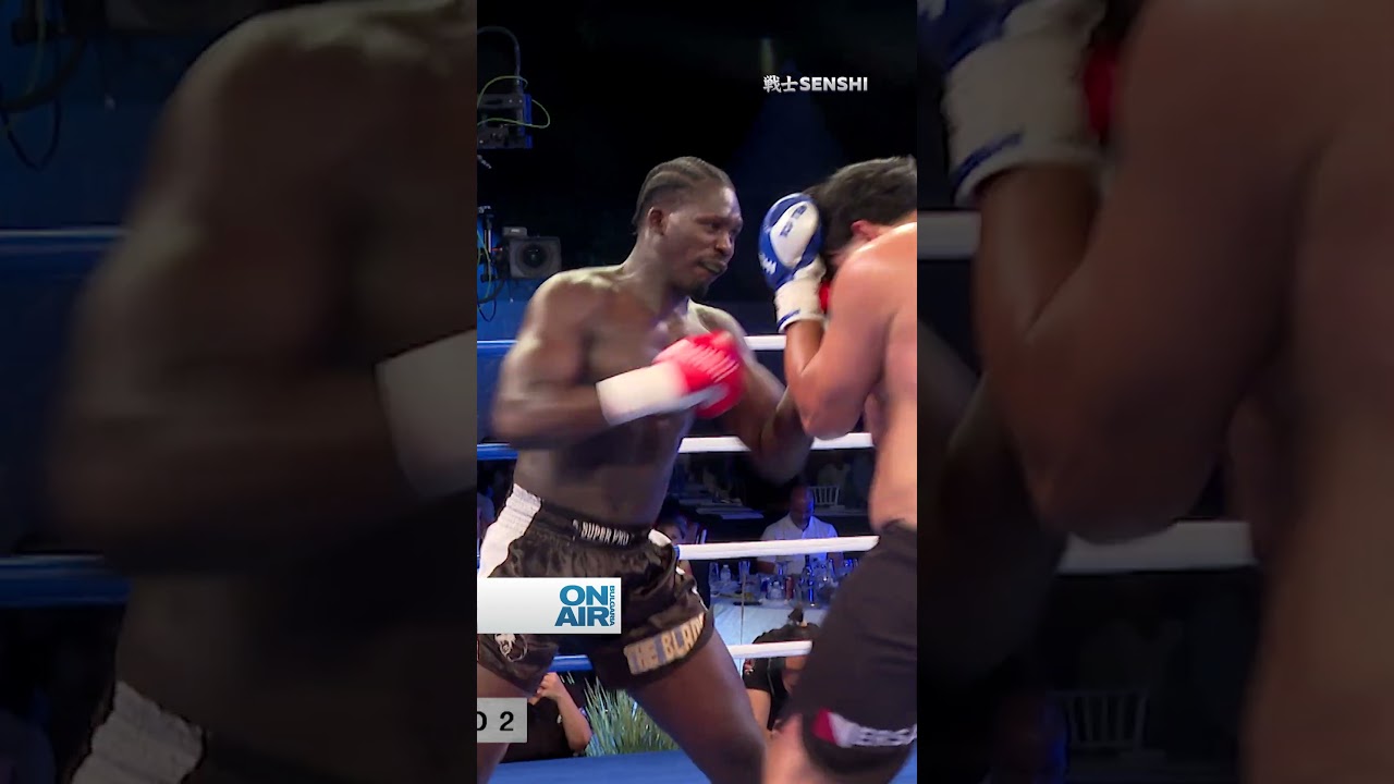 🔥 Second-round KO! Atti drops his opponent with a knee to the head! 