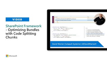 SPFx optimizing bundles with code splitting chunks