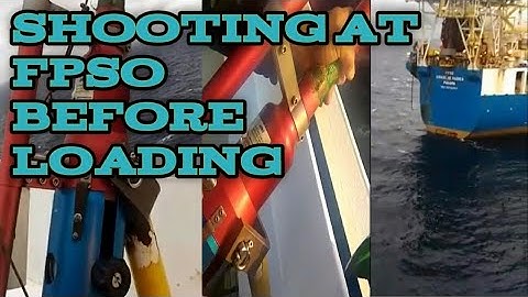 FPSO SHOOTING FOR LOADING | Tanker Ship Loading | #seamanvlog