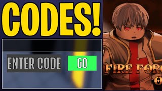 FIRE FORCE REIGNITION CODES ROBLOX – All New Update Codes!