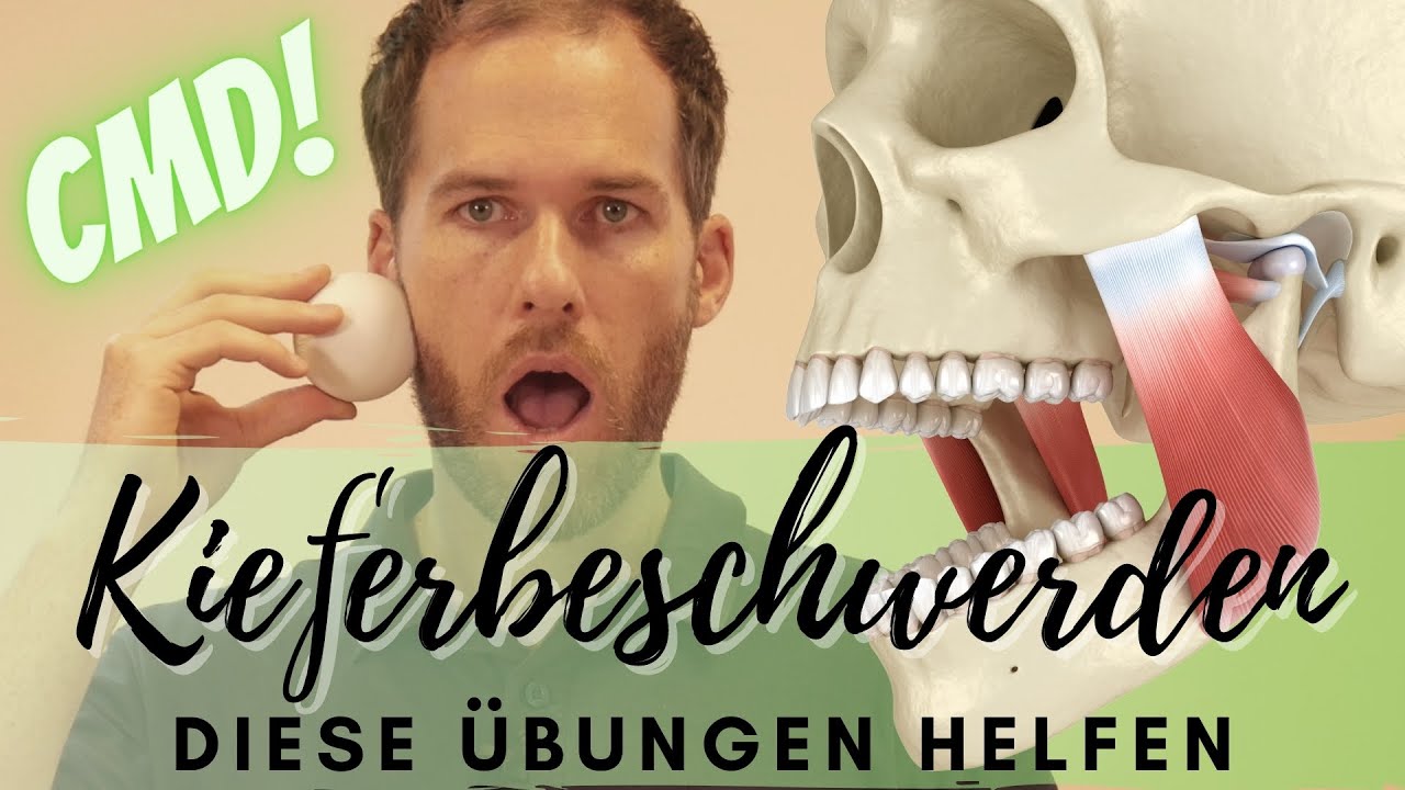 New CMD: Übungen \u0026 Tipps bei Kieferbeschwerden (Zähneknirschen/Bruxismus/Craniomandibuläre Dysfunktion)