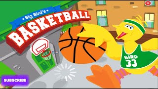 Sesame Street Big Bird Basketball How Many Baskets Can You Make?