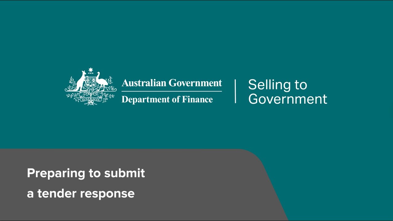 Preparing to submit a tender response