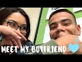 MEET MY BOYFRIEND + SHORT SCHOOL VLOG