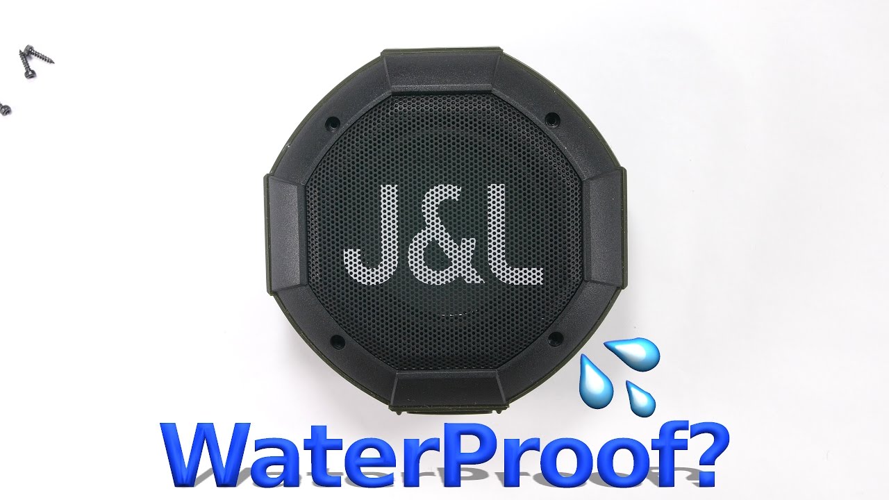 how to waterproof a speaker