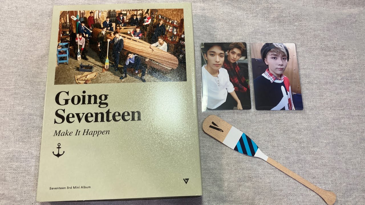 Going Seventeen Make It Happen ver. Unboxing #unboxing #seventeen