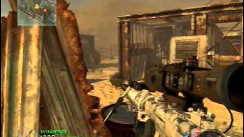 MW2 Private Match Quickscope. [IT