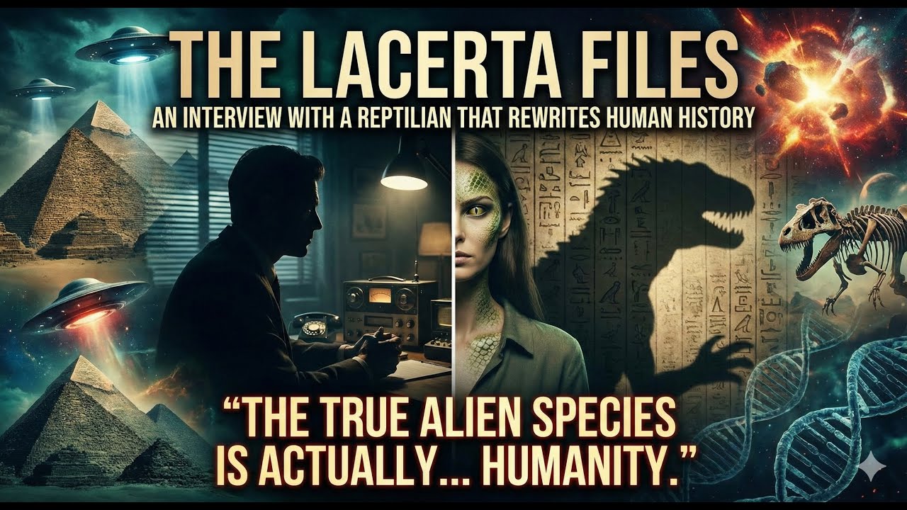 The Lacerta File: A Shocking Interview with a Reptilian | The True History of Humanity's Creation