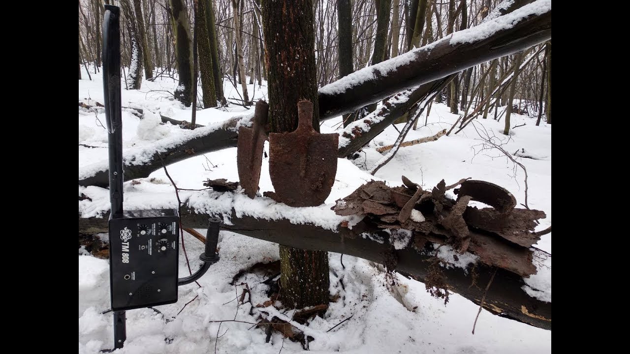 С ТМ-808 ПО СНЕГУ.ЧТО МОЖНО НАЙТИ ГЛУБИННИКОМ.РАБОТА ГЛУБИННИКОМ ТМ-808 В ЛЕСУ.ТМ-808.