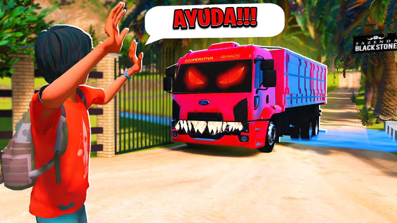 LLEVÉ EL CAMIÓN PROHIBIDO A BLACK STONE FARM GTA 5