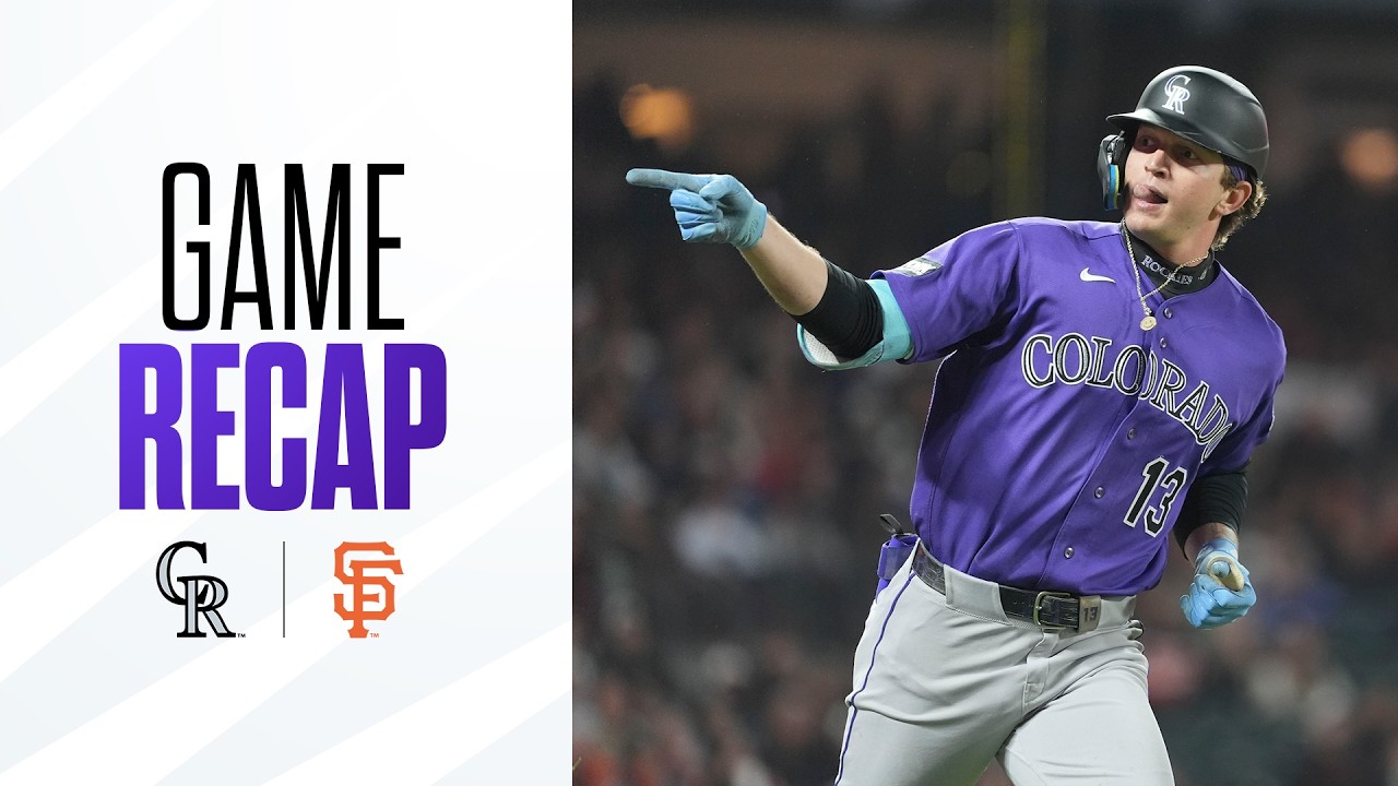 Rockies vs. Giants Game Highlights (8/14/26) | MLB Highlights
