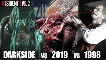 The Reason William Birkin Became G-Monster - RE2 Remake VS Original RE2 VS Darkside Chronicles