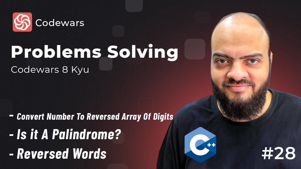 Problems Solving With C++ Level One #28 - Video 28 - Codewars 8 Kyu - 3 ...
