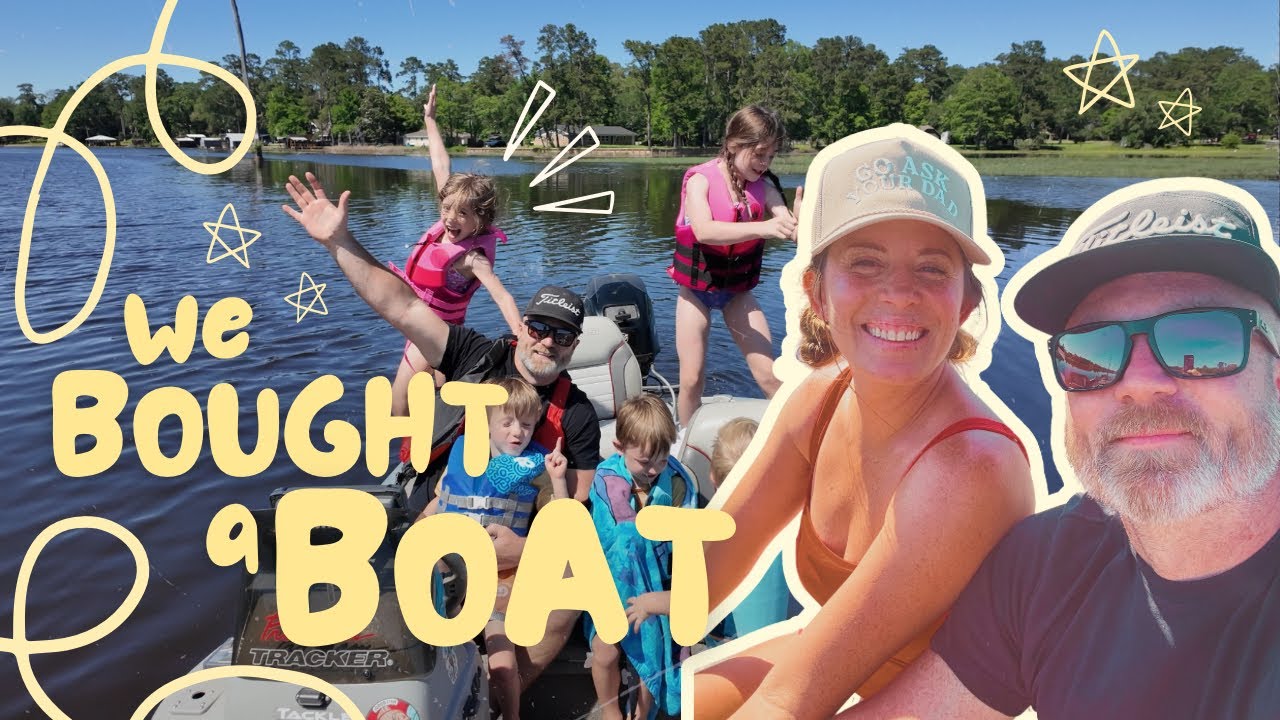 VLOG | We Bought a BOAT! Spend the day with us on the water - YouTube