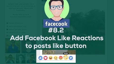 Clone Facebook with Bootstrap #8.2 Add Facebook Like Reactions to posts like button