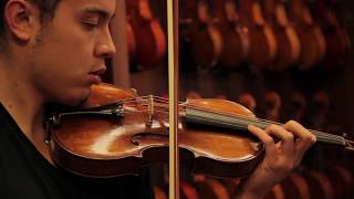 Eugene Sartory | Violin Bow Demonstration