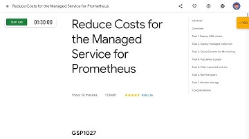 Reduce Costs for the Managed Service for Prometheus GSP1027