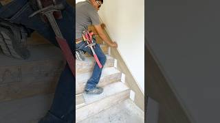 How to Install Stair Nosing: Easy Tricks #carpentry #woodworking #foryou