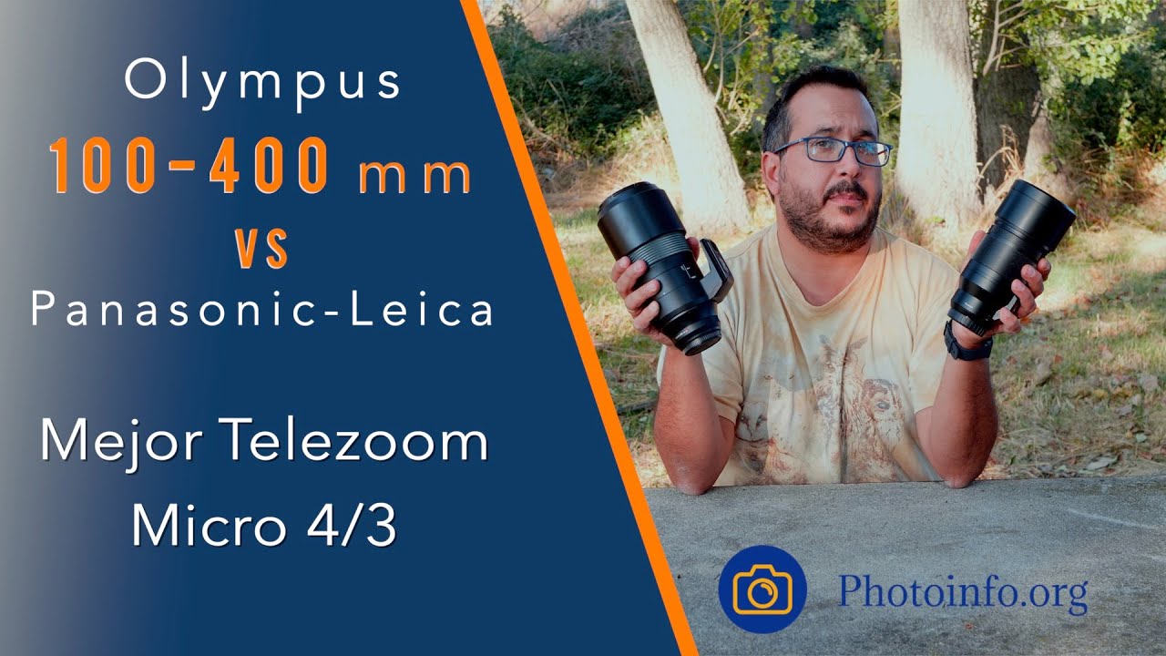 OLYMPUS 100400mm vs PANASONICLEICA 100400mm 🏆 PRUEBA a fondo CALIDAD