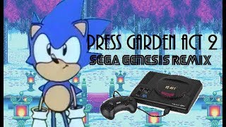 Sonic Mania - Press Garden Zone Act 2 (Sega Genesis Remix)