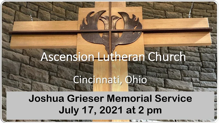 Joshua Grieser Memorial Service