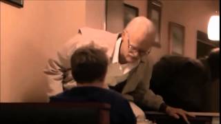 Grandpa poops on the wall