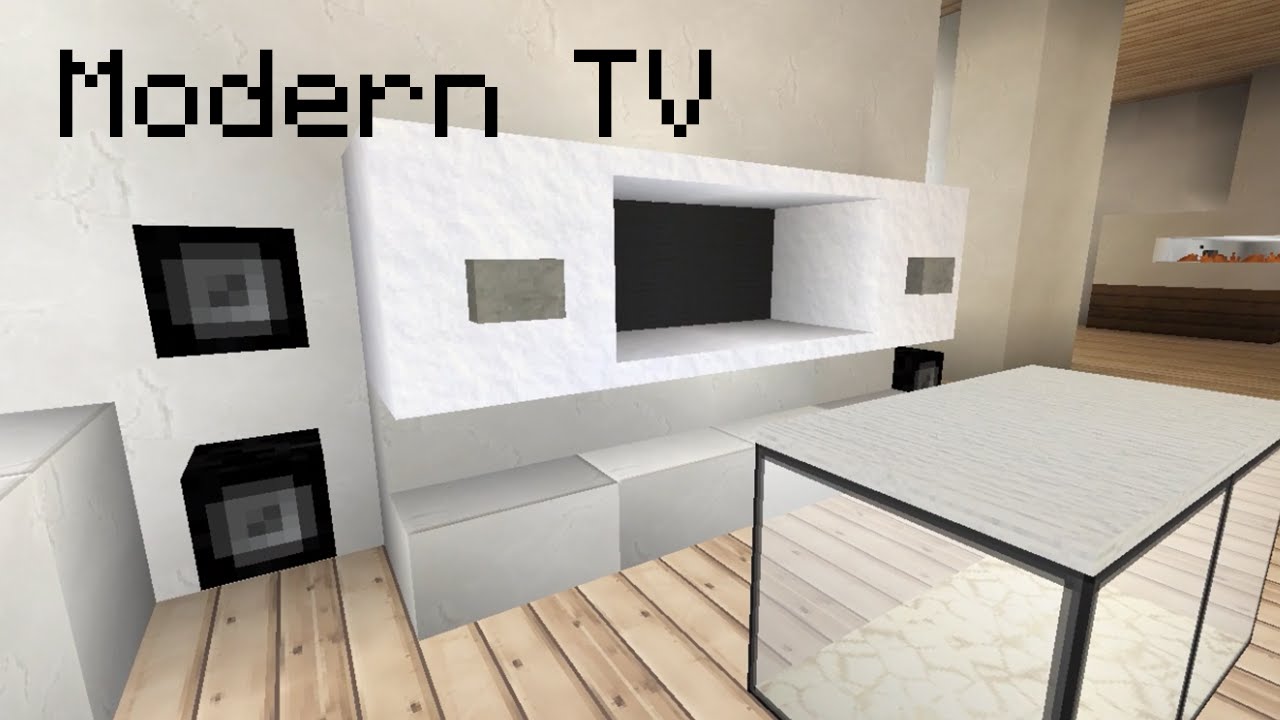  Minecraft  Modern TV  World Edit Tutorial YouTube