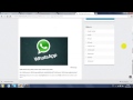 Komputer ucun whatsapp yuklemeyin qaydasi! - YouTube