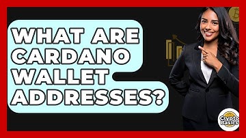 What Are Cardano Wallet Addresses? - CryptoBasics360.com