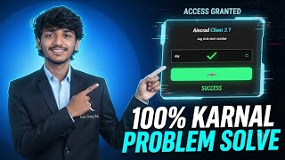 Aincrad karnal problem solv 100% working || How to Fix Karnal problem 😈