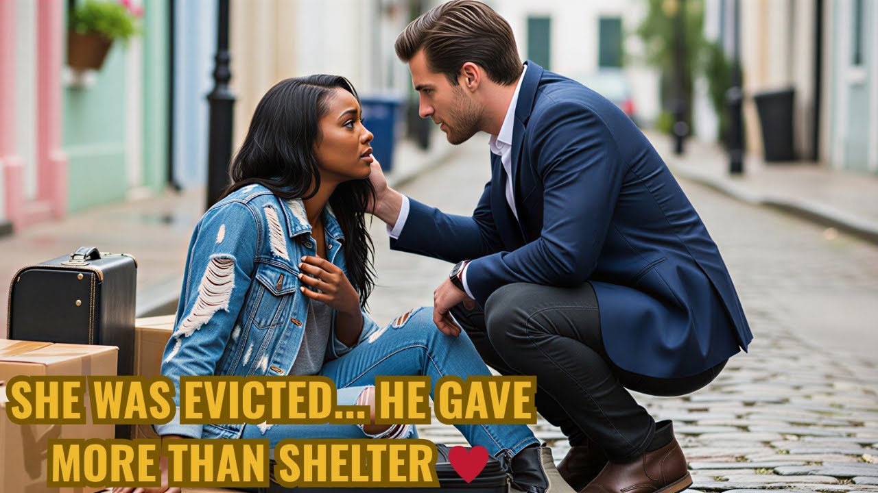 She Was Evicted in the Rain—But the Billionaire Who Stopped to Help Gave Her More Than Shelter.