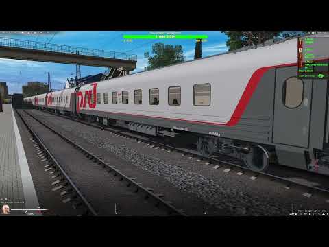 Trainz Railroad Simulator 2022 сценарий "471М Москва - Адлер"