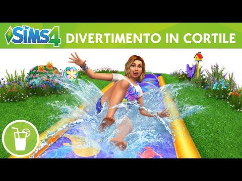 The Sims 4 Divertimento in Cortile Stuff: trailer ufficiale