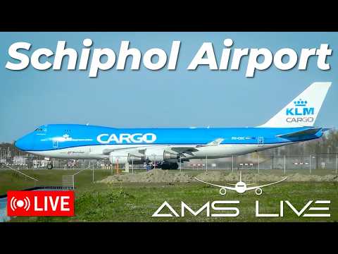 🔴 LIVE: PLANE SPOTTING at Amsterdam Schiphol Airport | Oct 4, 2026